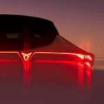Cupra Heck mit beleuchtetem Logo