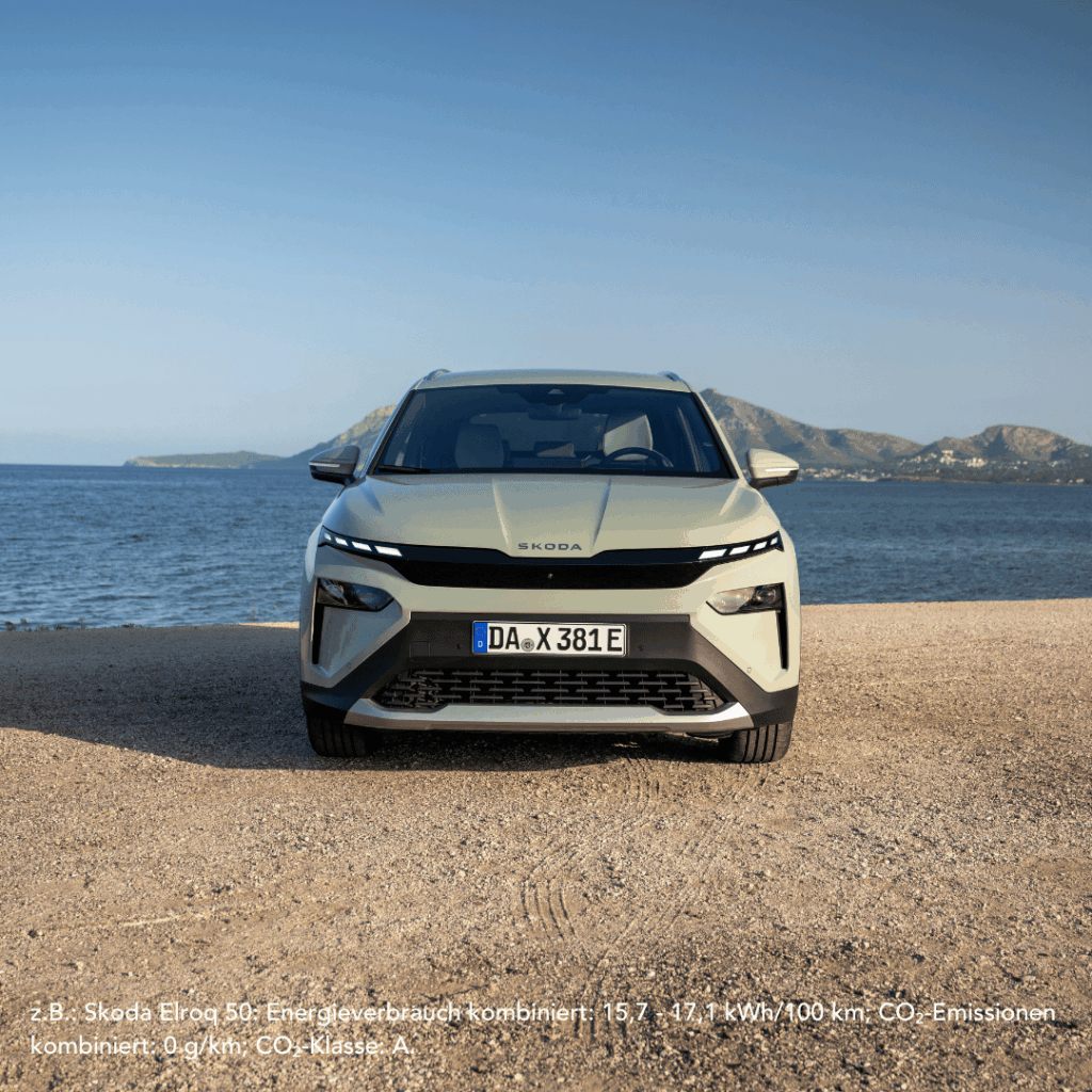 Skoda Elroq an Küste