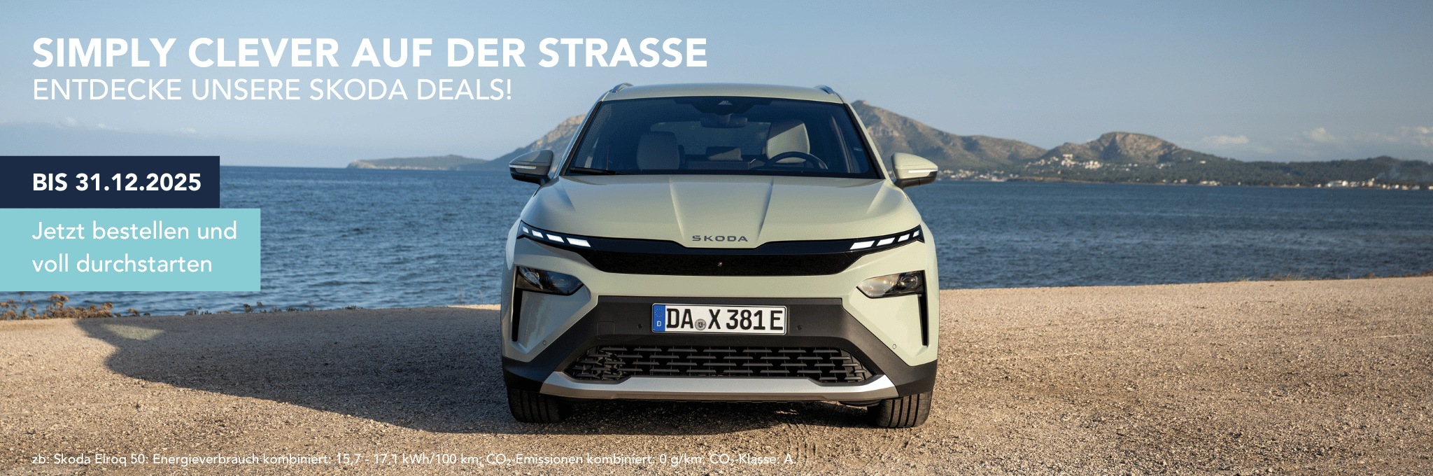 Slider Skoda Bestellaktion